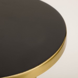 New Design Pilar Metal <b>Table</b> With Wood Top <b>Tables</b> Accent <b>Side</b> <b>Table</b> for Living Room and Home Furniture <b>High</b> Quality - Product Image 3