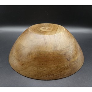 2025 New Design <b>Wooden</b> Serving <b>Bowl</b> With Floral Hand Painted Modern Designer <b>Fruits</b> <b>Bowl</b> With Single Spoon - Product Image 4