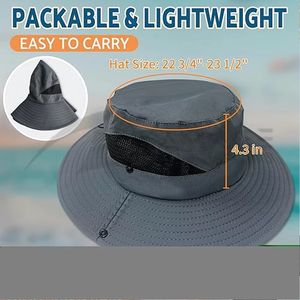 OEM personnalisé été réglable coloré sérigraphié broderie chapeau de soleil polyester protection UV mode respirant seau chapeaux - Product Image 2