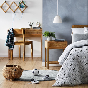 ตะกร้าหวายจากหญ้าทะเลสานสำหรับเด็กและวัยรุ่นตะกร้าตกแต่งบ้านงานแฮนด์เมดน่ารัก - Product Image 4