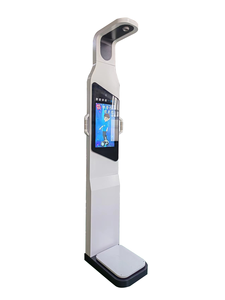 Mới nhất siêu âm dụng cụ đo lường cơ thể con người Fat Analyzer máy máy chiều cao trọng lượng BMI Analyzer - Product Image 2