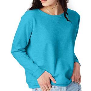 Sudaderas de invierno de la mejor calidad, ropa de mujer, sudaderas de poliéster/tela de algodón, sudaderas de mujer de Color sólido - Product Image 2