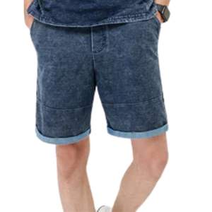 Taille haute coupe droite hommes classique coton été décontracté élégant léger respirant tous les jours Denim Shorts - Product Image 4