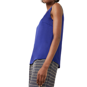 2025 meilleure vente personnalisé femmes débardeur Slim Fit décontracté coton/fibre de bambou vêtements de sport quantité minimale de commande bas grande taille débardeur femmes - Product Image 3
