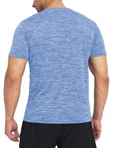 2025 Men's Round Neck Fitness Gym <b>T</b>-<b>Shirt</b> 100% Cotton <b>Muscle</b> Training Workout <b>T</b>-<b>Shirt</b> Oversized <b>Fit</b> Printed Pattern - Product Image 2