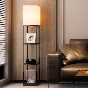 Wooden <b>Floor</b> <b>Lamp</b> with Shade, Tripod Wood Night <b>Lamp</b> for Bedroom Living Room & Bedroom Decoration wholesale supply - Product Image 1
