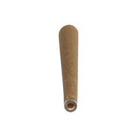 Produit Offre Spéciale Meilleur Prix King Size 109mm Pointes en Verre Roulé à la Main Cônes-Emballage de Chanvre Vert et Brun-Boîte de 150 Cônes