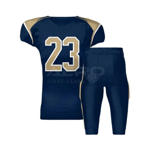 Uniforme de fútbol americano para hombre, ropa deportiva transpirable de alta calidad, manga corta, opciones de talla grande, conjuntos elegantes - Product Image 2