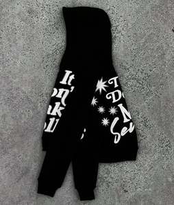 Sweat à capuche vierge sans cordon en coton de haute qualité 400gsm personnalisé hommes Streetwear OEM Logo sweats à capuche surdimensionnés personnalisés - Product Image 5