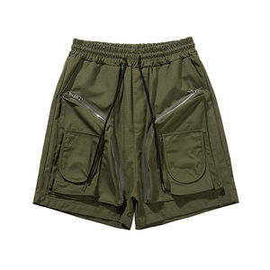 Pantalones Cortos Cargo de Trabajo para Hombre, Talla Grande, con Múltiples Bolsillos y Cremallera, Diseño Personalizado OEM de Alta Calidad 2025 - Product Image 1