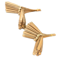 Cadeau d'affaires de style traditionnel, libellule en bambou peinte, artisanat de haute qualité et jouets DIY pour enfants, fabriqué au Vietnam, Noël