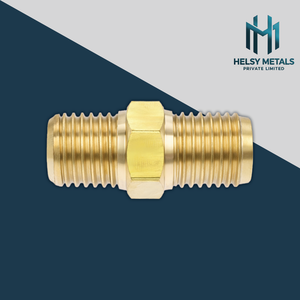 Raccord de tuyauterie fileté mâle-mâle en laiton de haute qualité, double connecteur mâle pour systèmes de plomberie, CVC et industriels - Product Image 6