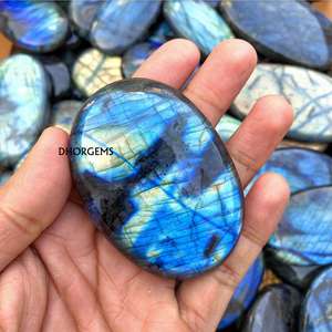 Lot de pierres précieuses de labradorite multi-feu naturelle, forme fantaisie, cristal de guérison, pierres brutes pour la fabrication de bijoux - Product Image 5