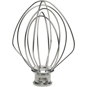 Fouet en fil métallique Lifetime Appliance K45WW compatible avec les batteurs sur socle inclinable KitchenAid modèles KSM15, KSM110, KSM103, KSM75 – Pièces de rechange pour mélangeurs alimentaires - Product Image 1