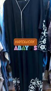 Ropa musulmana tradicional de mujer islámica elegante y modesta, hermoso estilo Abayas Formal Dubai, accesorio incluido - Product Image 2