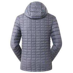 Chaqueta Acolchada Negra para Hombre, Chaqueta de Invierno Cortavientos 100% Nailon con Calefacción para Hombre y Mujer, Gran Venta en 2026 - Product Image 3