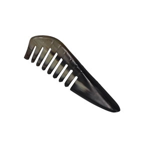Peignes en corne de vache de buffle élégants Peigne de poche pliable en corne de boeuf naturelle Peigne en corne de coiffure - Product Image 4