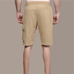 กางเกงว่ายน้ำขาสั้นแบบลำลองสำหรับผู้ชายกางเกงขาสั้นสำหรับออกกำลังกายในยิมแบบเรียบสำหรับผู้ชาย - Product Image 2