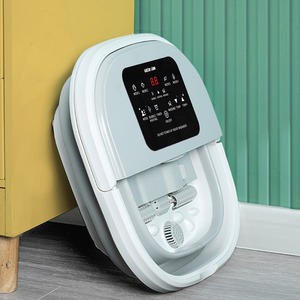 Green Lion Design Masseur de bain confortable pour les pieds Spa Masseur de pieds relaxant avec décor de lion - Product Image 3