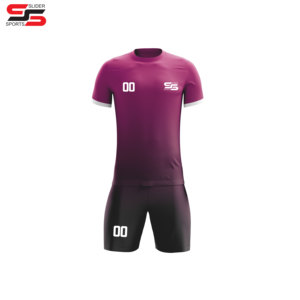 Uniforme de football pour hommes sur mesure à manches courtes pour adultes vente en ligne directe d'usine ensemble complet uniforme de football vêtements de sport - Product Image 5