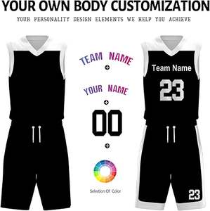Uniforme de baloncesto ligero para adultos Estilo único Color sólido Conjunto de talla grande de alta calidad Transpirable - Product Image 5