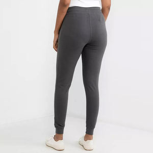 Pantalones de chándal de cintura alta para mujer Diseño de Jogger de moda con cordón de bolsillo delantero Casual para la temporada de invierno - Product Image 2