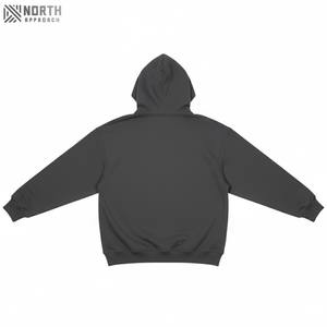 Top Selling Plain Mens Streetwear Hoodies Logotipo personalizado de peso pesado de algodón para hombre Drop Shoulder Hoodies para hombres Reversible Hoodies - Product Image 2