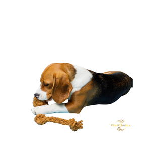 Coir Fiber Rope Chew Toy Eco Friendly Natural Coconut Fiber Dental Cleaning Safe Durable Pet Toy Made In Vietnam - Product Image 1