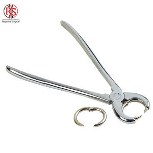 Aplicador Manual de Anillos para Toros, Alicates de Acero Inoxidable para Colocar Anillos Nasales, Aplicador de Anillos para Toros - Product Image 2