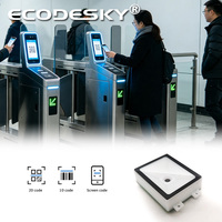 Lector de Códigos de Barras Ecodesky EMT8021mini 1D 2D, Módulo Escáner de Códigos de Barras Integrado para Terminales PDA