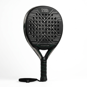 Raqueta de Pádel de Fibra de Carbono de Marca Privada, OEM, ODM, Venta al por Mayor, Forma de Gota, Redonda, Diamante, Proveedor de Raquetas de Pádel al por Mayor - Product Image 1