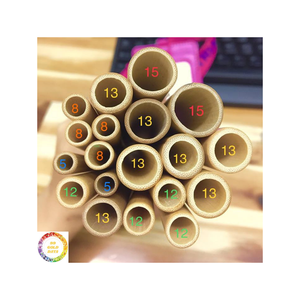 Pajita de bambú reutilizable ecológica para una vida sostenible y un estilo de vida libre de plástico, alternativa al plástico de un solo uso - Product Image 1