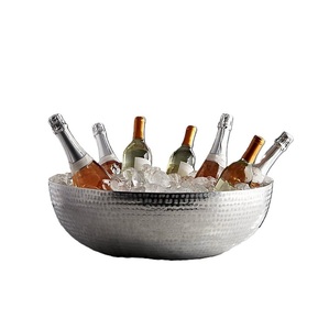 Nueva tendencia Bañera de fiesta de bebidas de doble pared Barra de acero inoxidable Cubo de hielo Tamaño personalizado Forma Color - Product Image 5