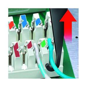 Pince à sertir Knipex avec outil d'insertion LSA-Plus pour une construction similaire - Product Image 2