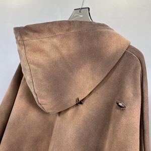 Sudadera con capucha lavada con ácido de peso pesado en blanco Vintage lavado con ácido logotipo personalizado Boxy Fit en blanco al por mayor sudaderas con capucha de gran tamaño ropa de hombre - Product Image 4