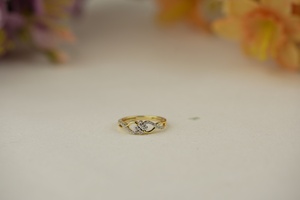 Brillant Lab Grown Diamond Ring Round Cut VS1 IGI SGL Certified Gold Rose Gold Silver Engagement Jewelry Bulk Wholesale Supply - Product Image 2