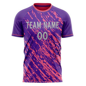 Camiseta de Fútbol Personalizada 2026, Uniforme de Fútbol Transpirable de Poliéster, Ropa Cómoda para Entrenamiento y Juego, OEM - Product Image 1