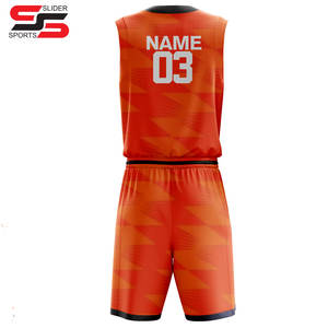 Sublimación Diseño personalizado Ropa deportiva transpirable Secado rápido Personalizado Reversible Baloncesto Jersey Set Uniforme de baloncesto - Product Image 2