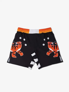 Pantalones Cortos de Muay Thai MMA Personalizados al por Mayor para Hombre y Mujer - Pantalones Cortos de Taekwondo para Entrenamiento de Artes Marciales, Transpirables, de Secado Rápido y Ajuste Delgado - Product Image 4