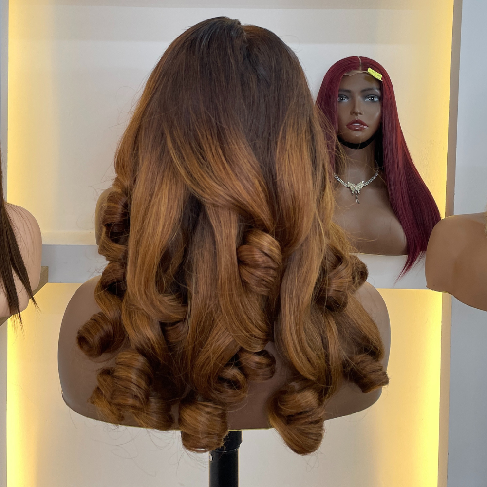 สีน้ำตาลไล่เฉดสี