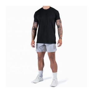 2025 últimas llegadas pantalones cortos para correr transpirables de secado rápido de cintura alta sólidos para hombre para gimnasio Fitness ropa deportiva al aire libre - Product Image 6