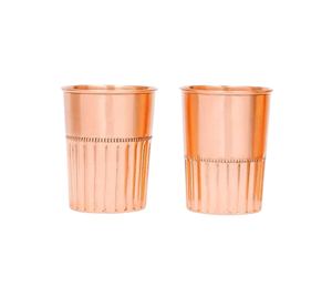 Vaso de cobre puro 100% hecho a mano de 300ml para fiesta, hogar, oficina, gimnasio, la mejor calidad de la India - Product Image 2
