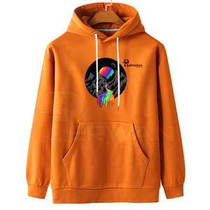 Sudaderas con capucha de algodón 100% para hombre, diseño único, ropa de calle, patrón sólido de invierno, cuello con capucha de impresión Digital - Product Image 1