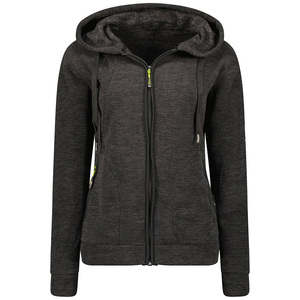 Chaqueta de Forro Polar con Capucha Ajustable y Cremallera Transpirable de Moda para Mujer, Chaqueta de Invierno Aislada, Suave y Duradera - Product Image 1