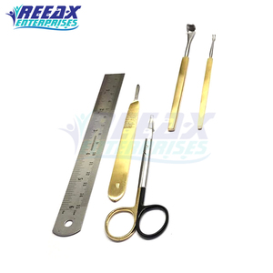 Juego Básico de Acero Inoxidable Reutilizable de Alta Calidad con Certificación CE para Cirugía Plástica y Operaciones Médicas por REEAX ENTERPRISES - Product Image 4