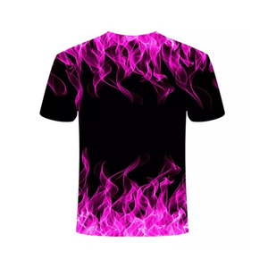 2025 Camiseta de cuello redondo para hombre Streetwear Inspirado Sublimación Impreso Estilo Atlético Poliéster/Material de algodón - Product Image 4