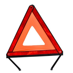 Triángulo de advertencia en color rojo - Product Image 1