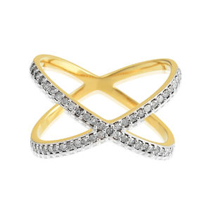 925 plata esterlina moda pequeña eternidad banda circón cuerda trenzada con piedra CZ blanca anillo de joyería de boda Simple para mujer - Product Image 5