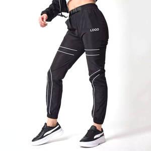 Pantalon de jogging Slim Fit personnalisé pour femmes 100% coton Joggers d'entraînement deux poches latérales style avant plat pour les filles d'hiver-Vente en gros - Product Image 1