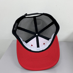 OEM personalizado poliéster/algodón PANA moda Hip Hop parche Logo 6 Panel deportes gorras camionero alta calidad Gorras al por mayor - Product Image 3